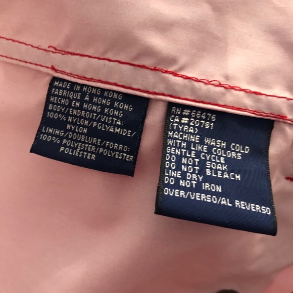 Vintage Tommy Jeans Hilfiger Rain Jacket Size L - Picture 10 of 10